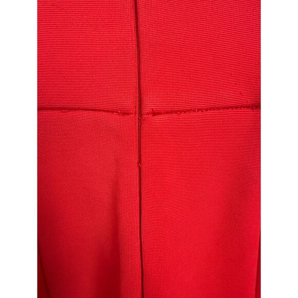 NICHOLAS Flip Hem Bra Bandage Cocktail Dress RED Size 2 $695 retail! - Picture 7 of 12